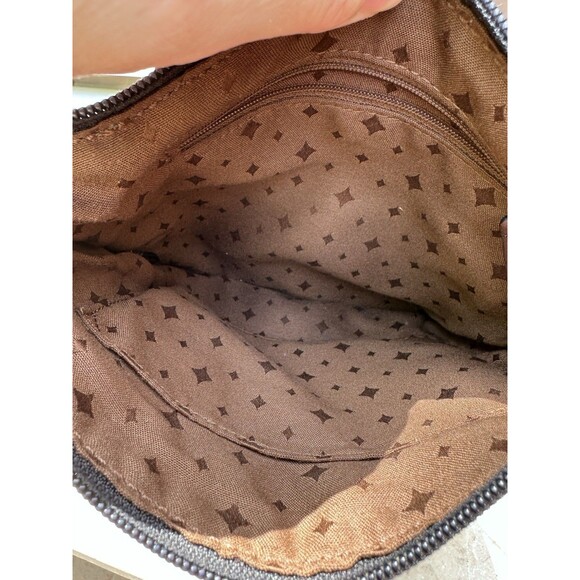 Fossil Genuine Leather Shoulder Bag Purse Black Size 8x8 Vintage Good Condition - Picture 7 of 11